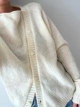 Asymmetric Cardigan - Cream