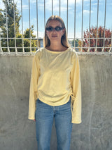 Scrunch Long Sleeve - Butter