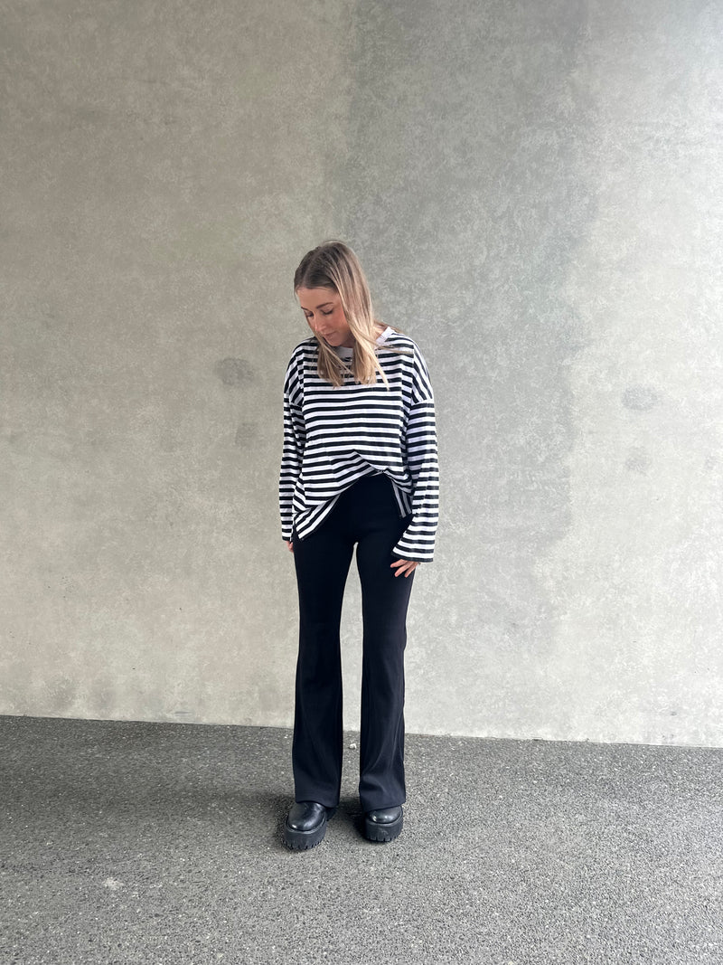 Ribbed Flares