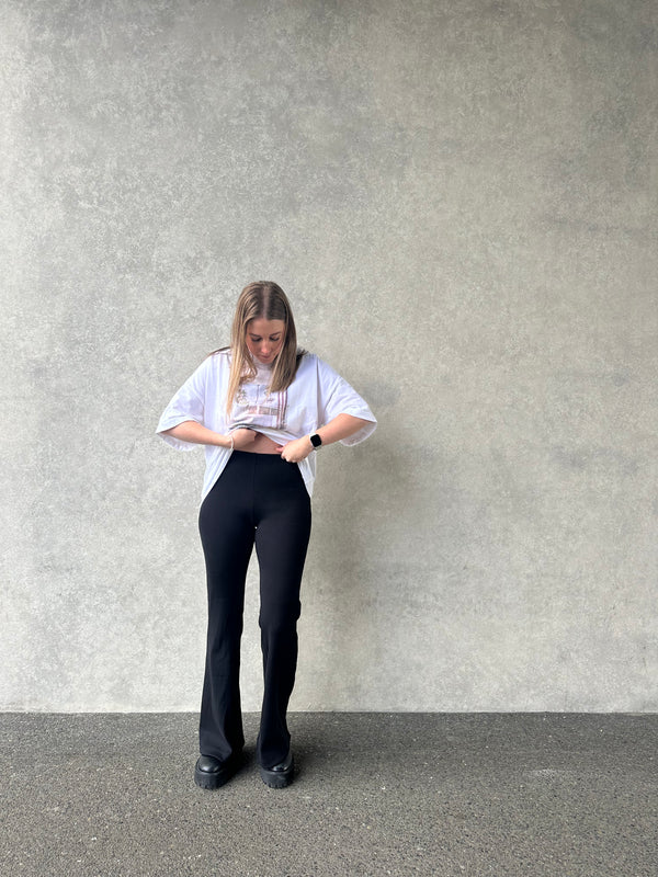 Ribbed Flares