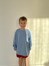 Logo Long Sleeve - Blue