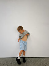 Cargo Swim Short - light blue