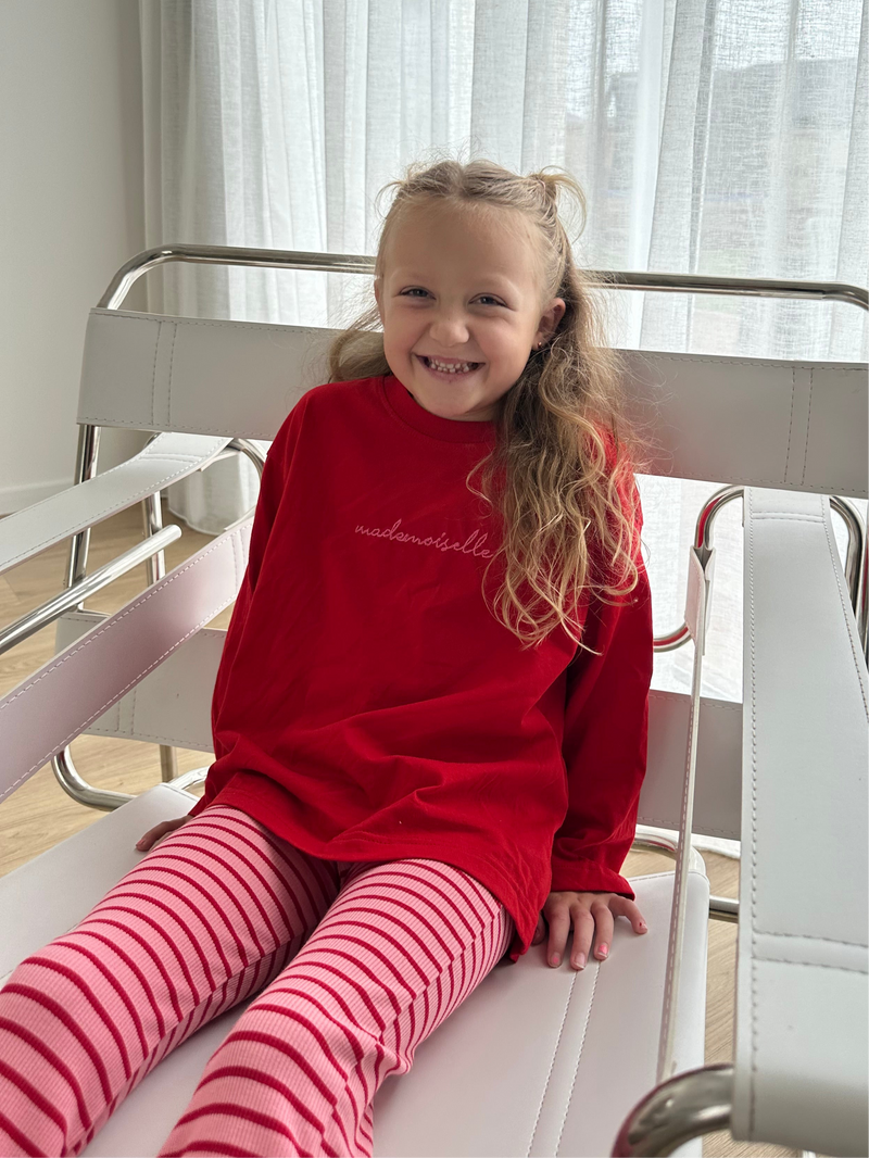 Mini Mademoiselle Long Sleeve Tee