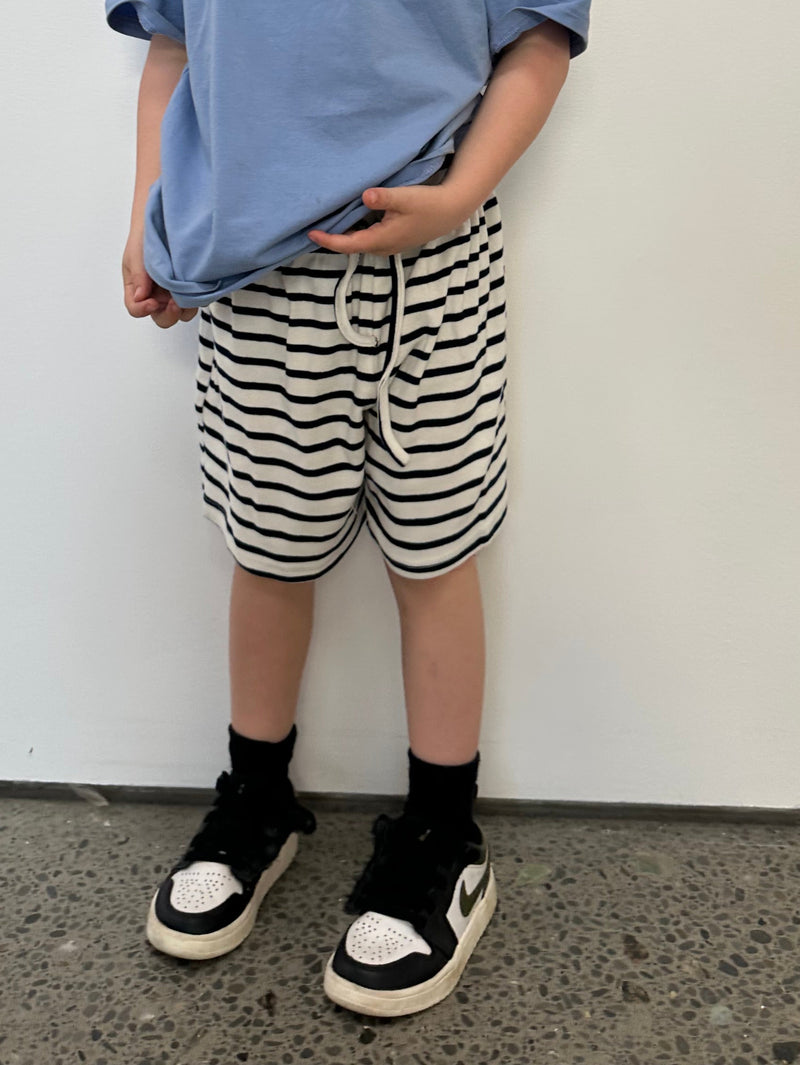 Striped Relaxed Shorts