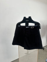 Low Rise Buckle Tailored Shorts
