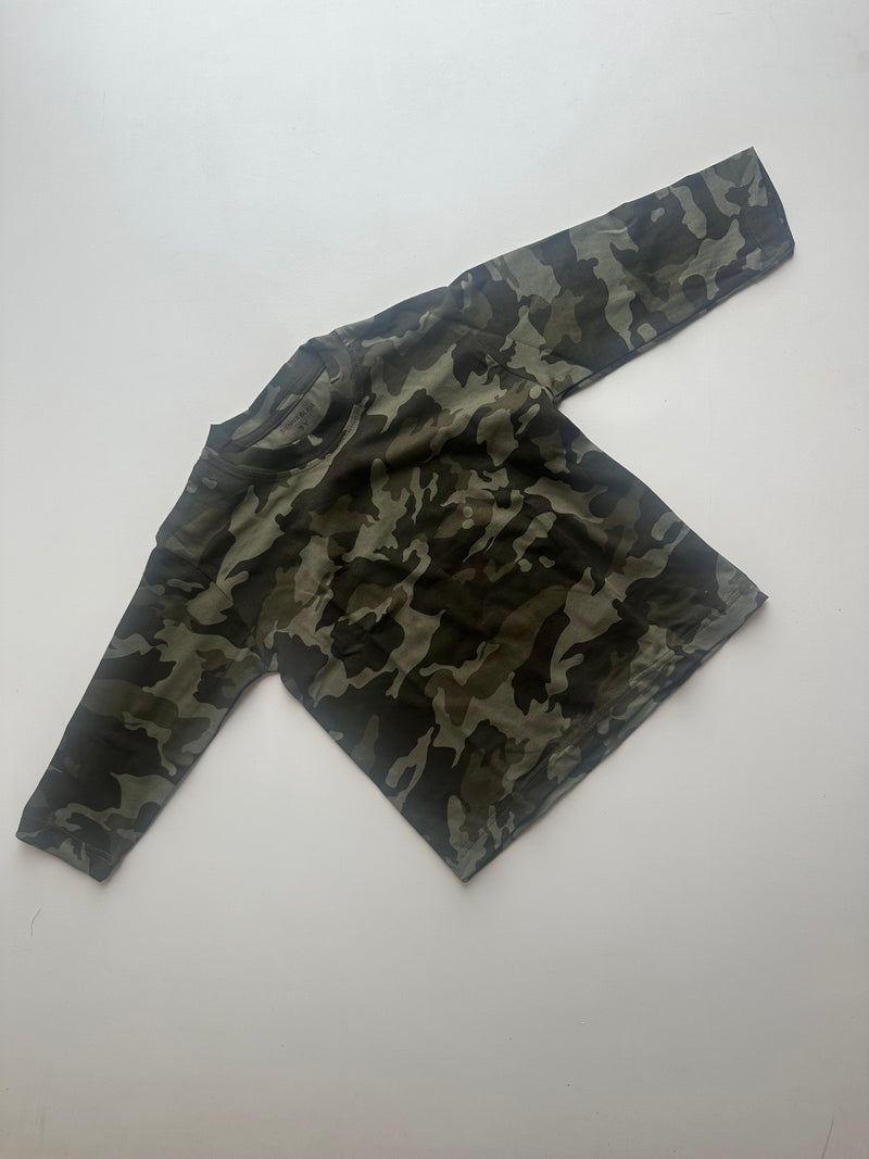 Camo long sleeve tee