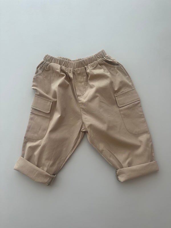 Stone cargo pants