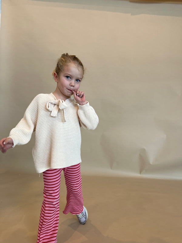 Bow chunky knit