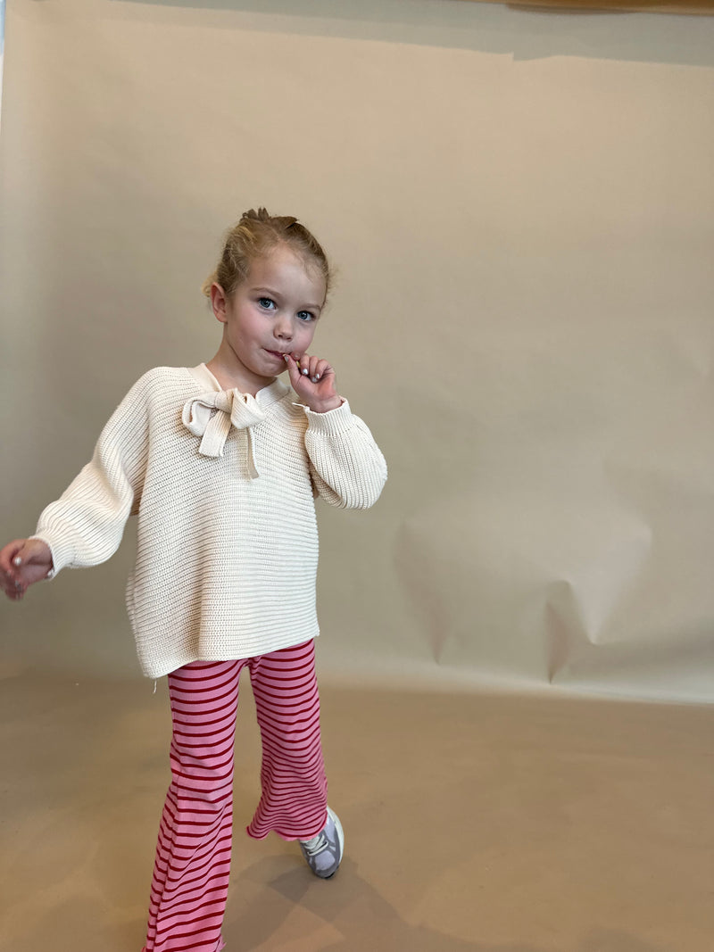 Bow chunky knit
