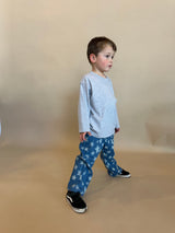 Denim star pants