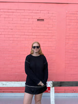 Blanket stitch knit