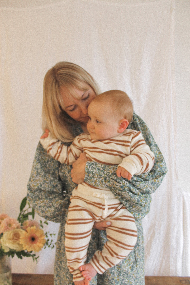 Caramel Stripe Pants